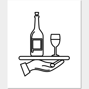Wine Serving Posters and Art